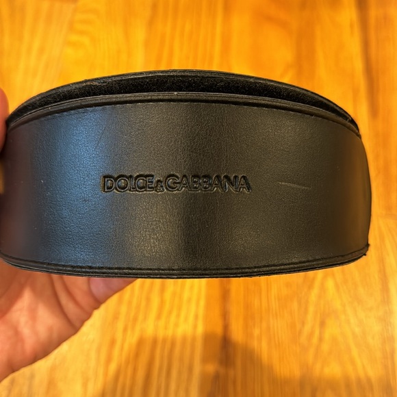 Dolce & Gabbana black eyeglasses with case and cloth - Picture 7 of 7